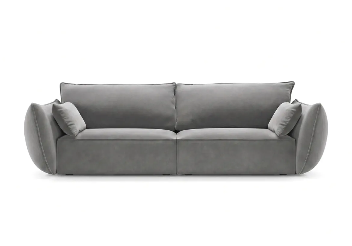 Designer Sofa 3 Sitzer Nuvola in Samt