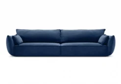 Designer Sofa 4 Sitzer Nuvola in Samt