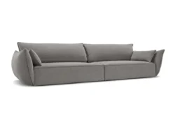 Designer Sofa 4 Sitzer Nuvola in Samt