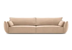 Designer Sofa 4 Sitzer Nuvola in Samt
