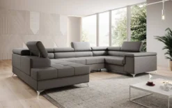 Designer Sofa Torino mit Schlaf- und Klappfunktion