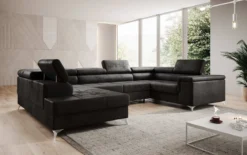 Designer Sofa Torino mit Schlaf- und Klappfunktion