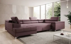 Designer Sofa Torino mit Schlaf- und Klappfunktion