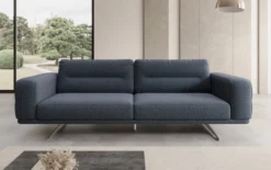 Designer Sofa Torino 3 Sitzer in Bouclé