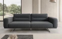Designer Sofa Torino 3 Sitzer in Bouclé