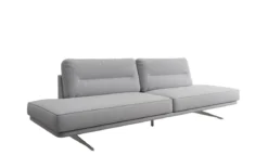 Designer Sofa Torino 3 Sitzer Open in Bouclé