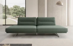 Designer Sofa Torino 3 Sitzer Open in Bouclé