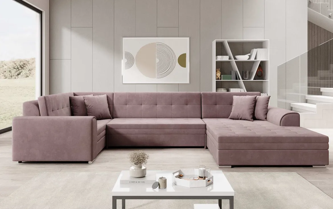 Designer Sofa Velio mit Schlaffunktion