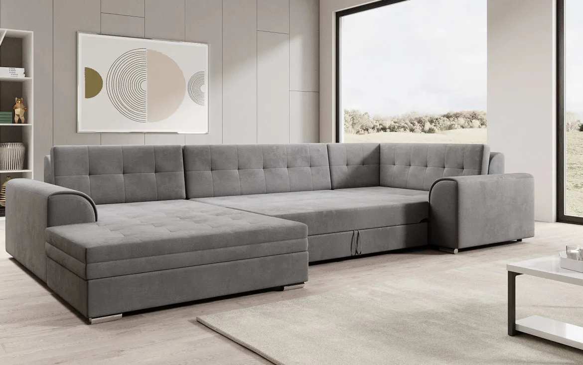 Designer Sofa Velio mit Schlaffunktion