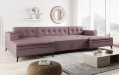 Designer Sofa Vivana mit Schlaffunktion
