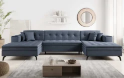 Designer Sofa Vivana mit Schlaffunktion