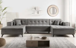 Designer Sofa Vivana mit Schlaffunktion