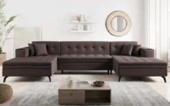 Designer Sofa Vivana mit Schlaffunktion