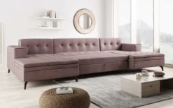 Designer Sofa Vivana mit Schlaffunktion