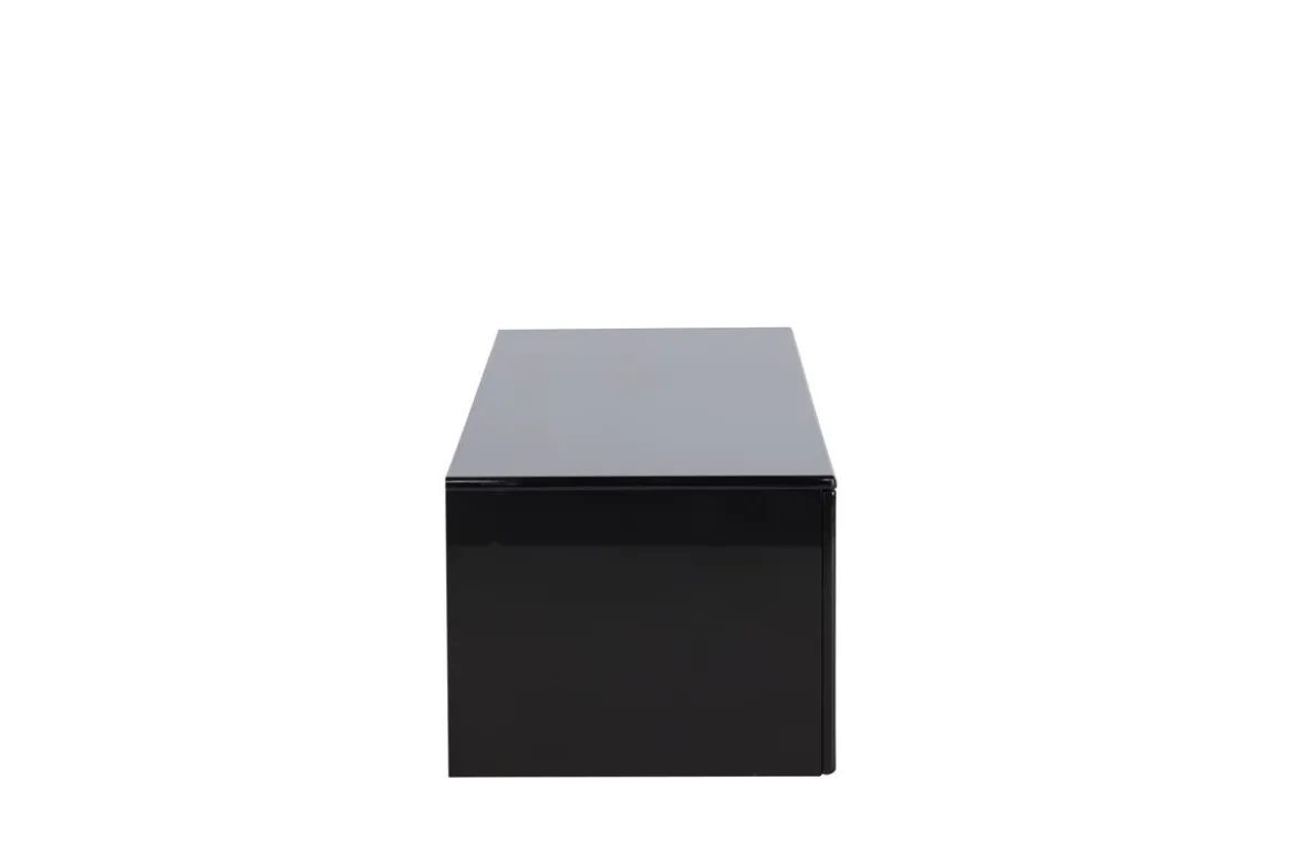 Designer TV-Lowboard Noirra – Schwebendes Design in Schwarz