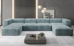 Designer U Sofa Snug in Cord