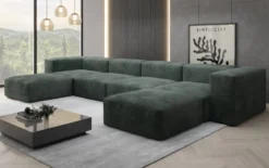 Designer U Sofa Snug in Cord