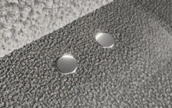 Designer U Sofa Sydney Bouclé mit elektrischer Schlaffunktion