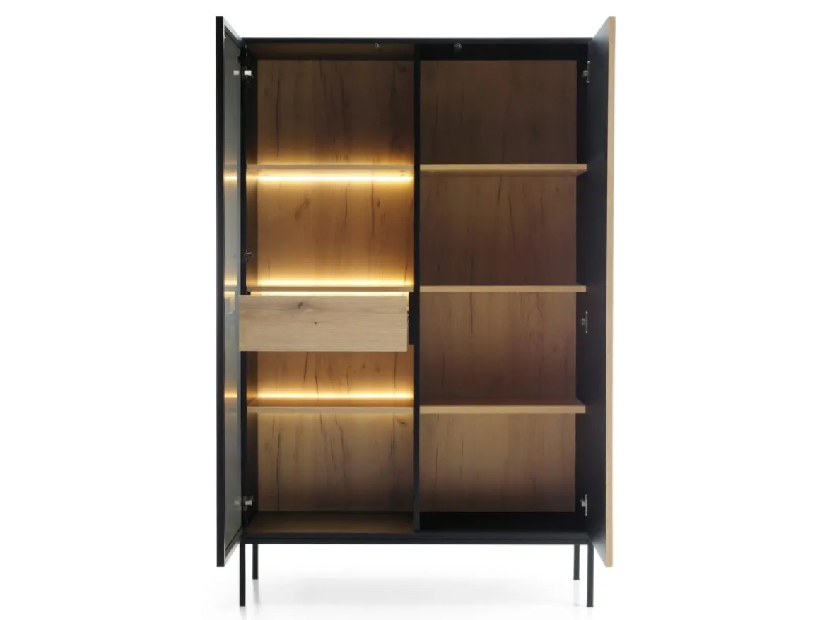 Designer Vitrine Nayra II inkl. LED