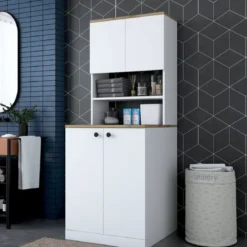Designer Waschmaschinen - Schrank Luvaro