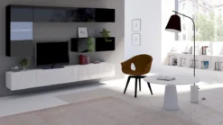 Designer Wohnwand Cezanne mit LED