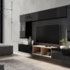 Designer Wohnwand Picasso mit LED