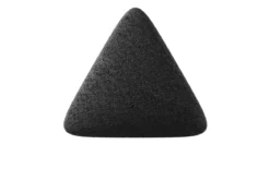 Dreieckiges Zierkissen Nook aus Bouclé