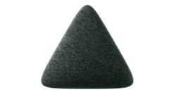 Dreieckiges Zierkissen Nook aus Bouclé