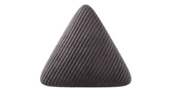 Dreieckiges Zierkissen Nook aus Cord