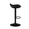 2er Set - Barhocker Adoro in Schwarz aus Metall