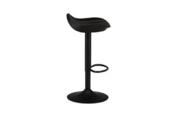 2er Set - Barhocker Adoro in Schwarz aus Metall