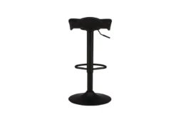 2er Set - Barhocker Adoro in Schwarz aus Metall