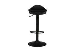 2er Set - Barhocker Adoro in Schwarz aus Metall