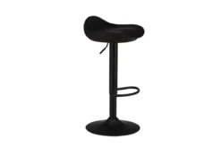 2er Set - Barhocker Adoro in Schwarz aus Metall