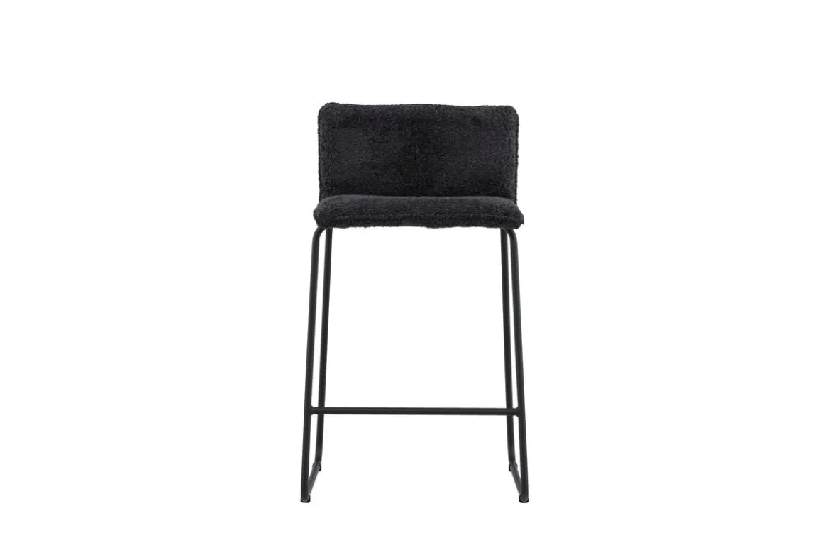 2er Set - Barhocker Bombay mit Bouclé-Sitz