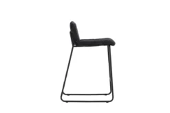 2er Set - Barhocker Bombay mit Bouclé-Sitz