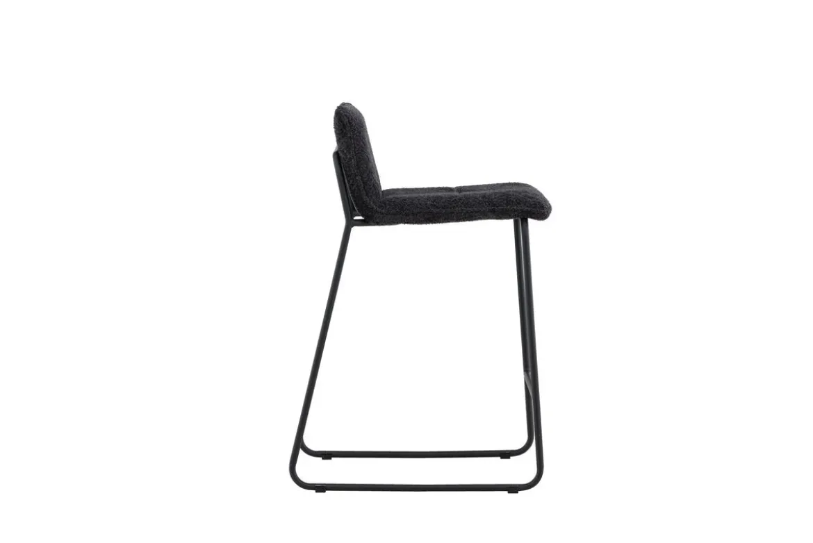 2er Set - Barhocker Bombay mit Bouclé-Sitz