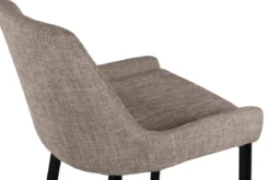 2er Set - Barhocker Leonardo in Samt Schwarz oder Beige