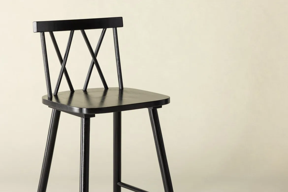 2er Set - Barhocker Möllner schlankes und stilvolles Design in 3 Farben