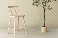 2er Set - Barhocker Möllner schlankes und stilvolles Design in 3 Farben
