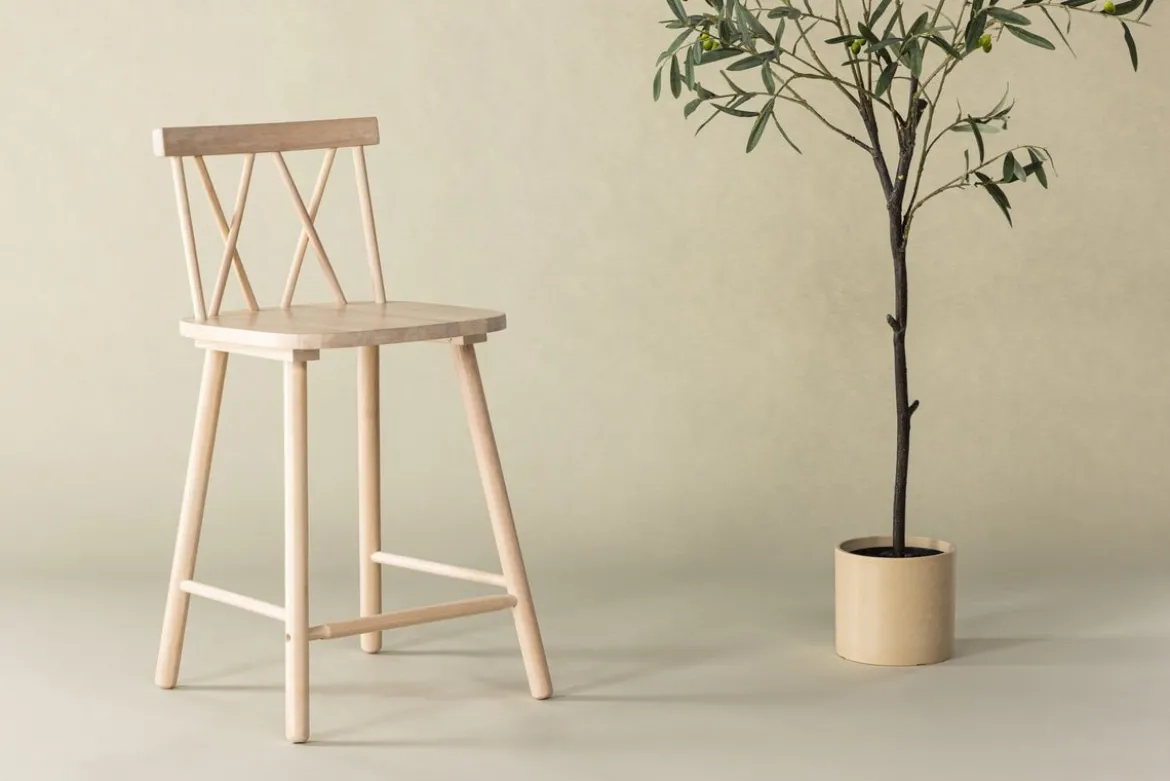 2er Set - Barhocker Möllner schlankes und stilvolles Design in 3 Farben
