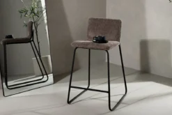 2er Set - Barhocker Sabine aus Stahl in 2 Farben