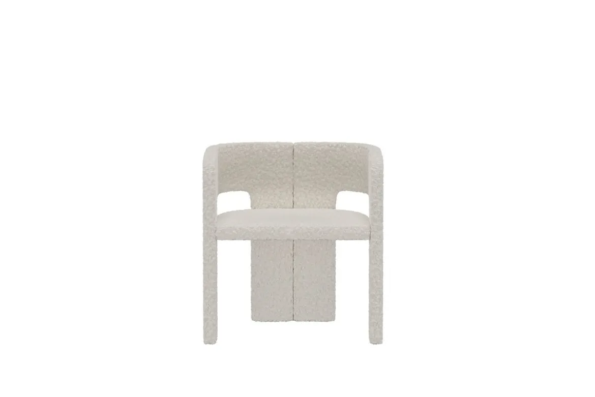 2er Set - Esszimmerstuhl Cati in Weiß für Esszimmer oder Wohnzimmer