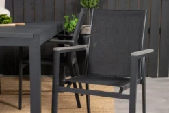 2er Set - Gartenstuhl Andreas aus Textilene/Aluminium