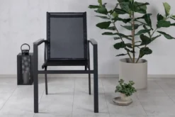2er Set - Gartenstuhl Andreas aus Textilene/Aluminium
