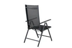 2er Set - Gartenstuhl Bologna aus Textilene/Aluminium