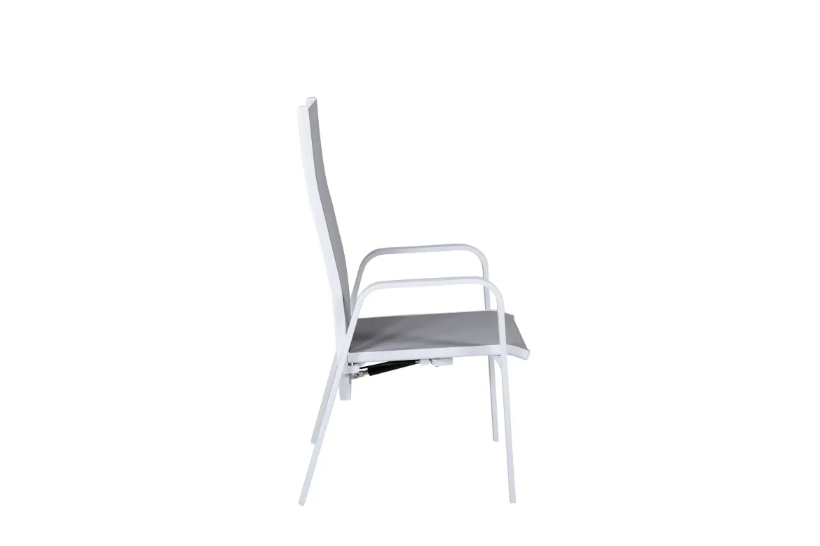 2er Set - Gartenstuhl Bossa aus Textilene/Aluminium