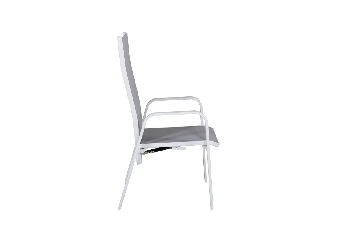 2er Set - Gartenstuhl Bossa aus Textilene/Aluminium