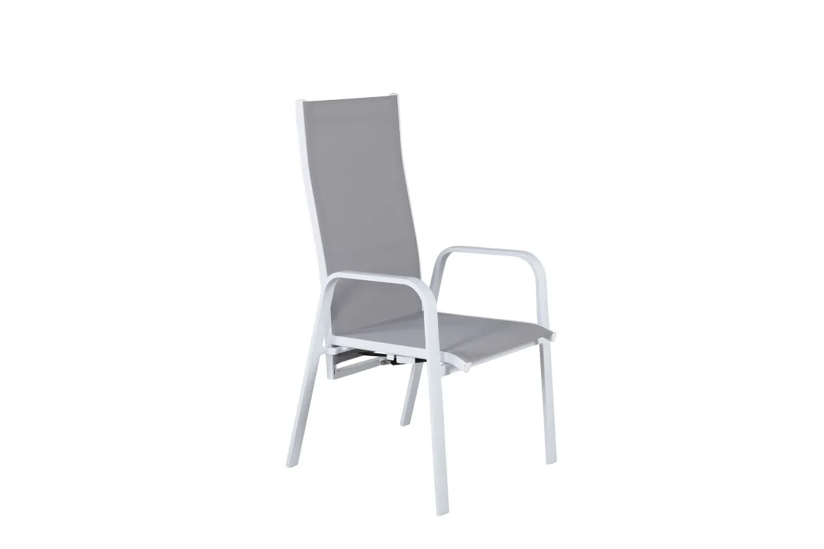 2er Set - Gartenstuhl Bossa aus Textilene/Aluminium