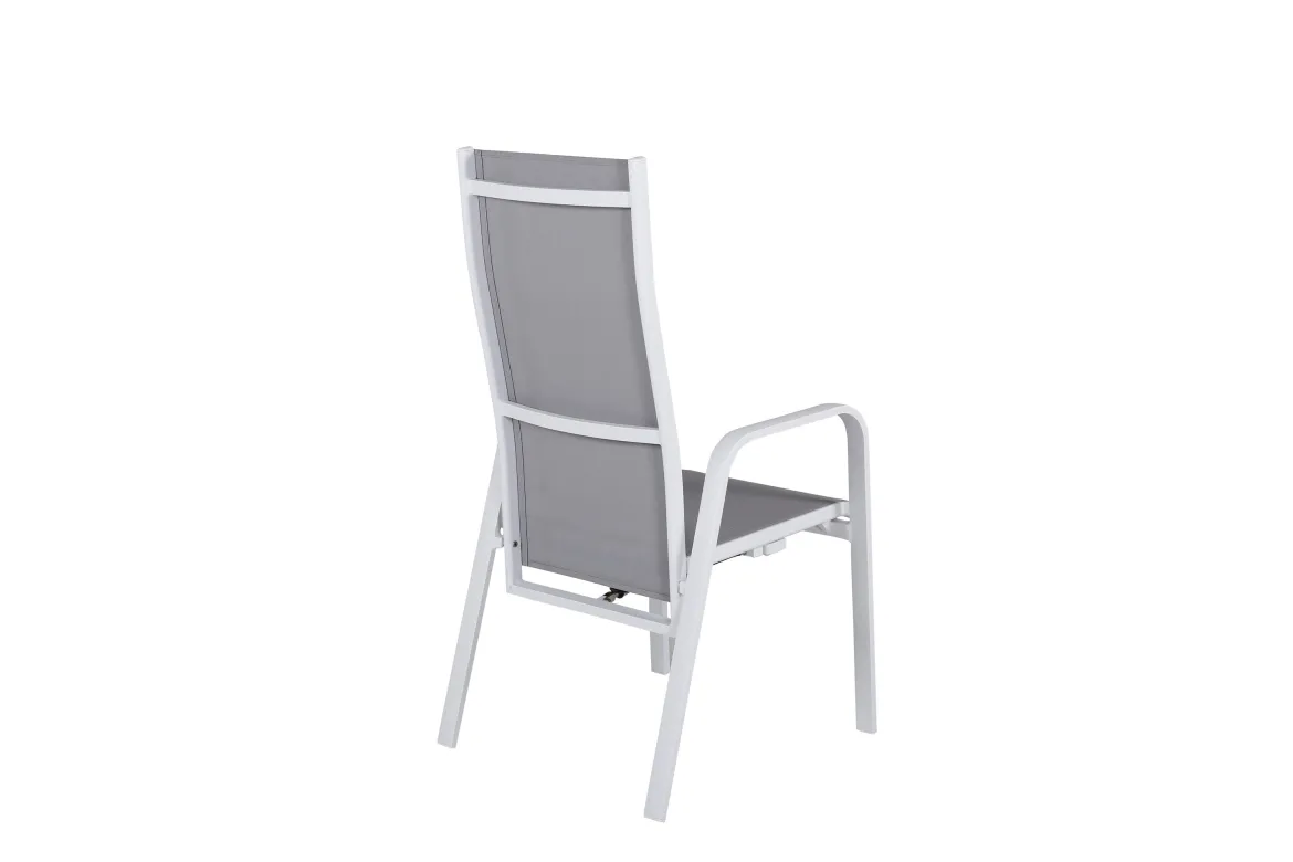 2er Set - Gartenstuhl Bossa aus Textilene/Aluminium